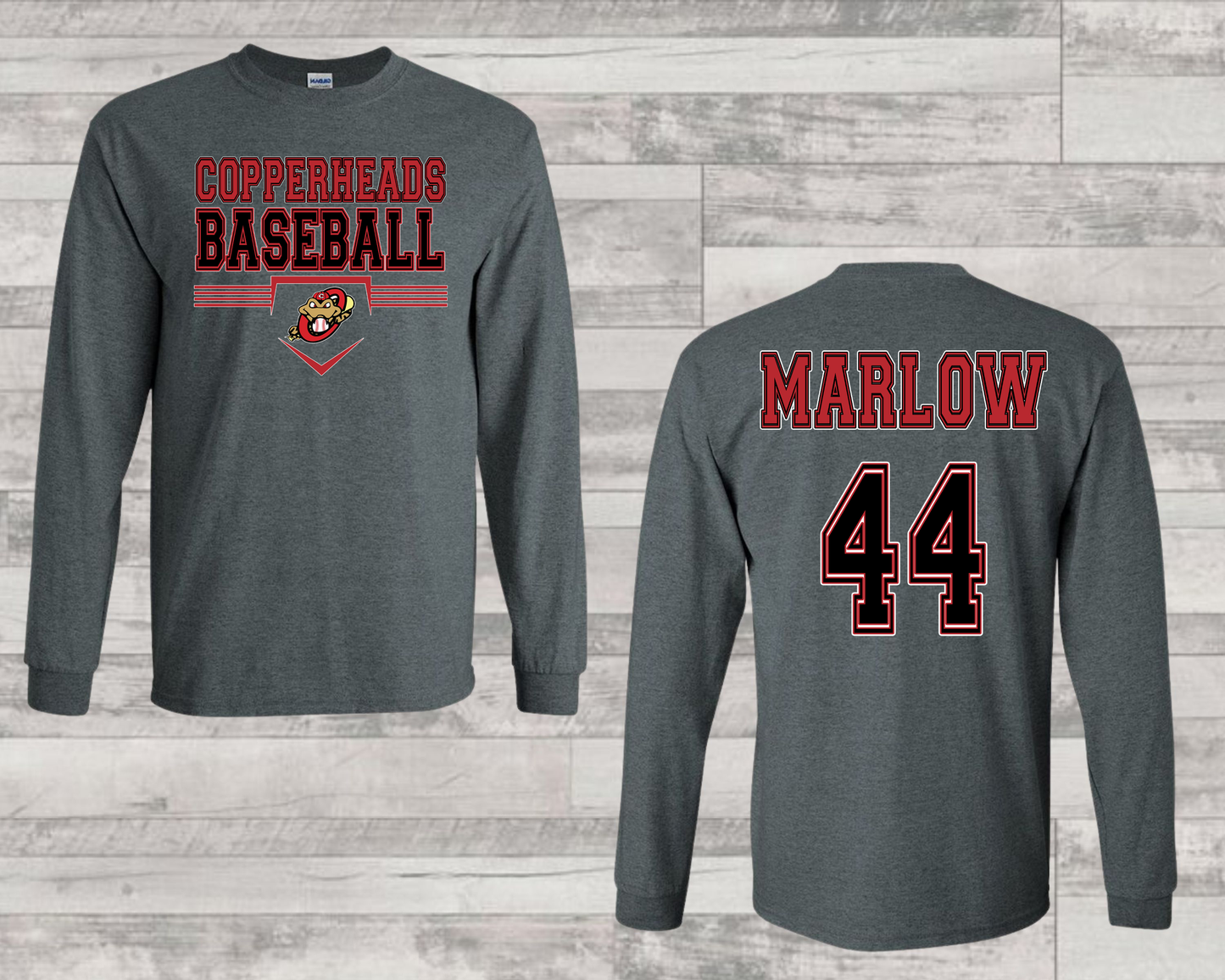 Copperheads Long Sleeve T-shirt