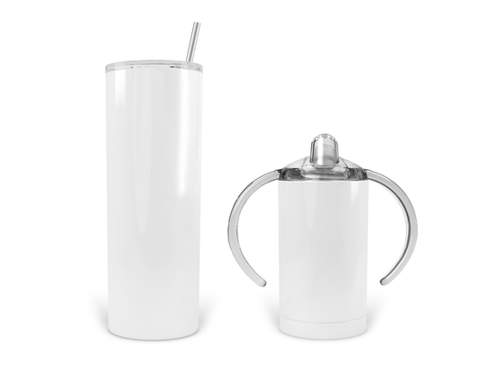 20 oz Tumbler & 12 oz Sippy Combo